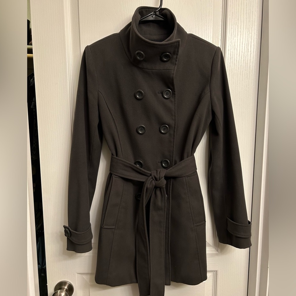 Forever 21 Double Breasted Coat View 4